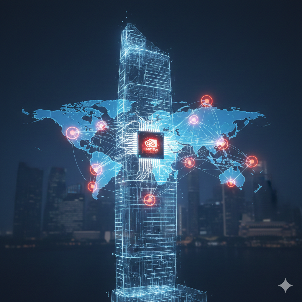 Global AI Network Concept